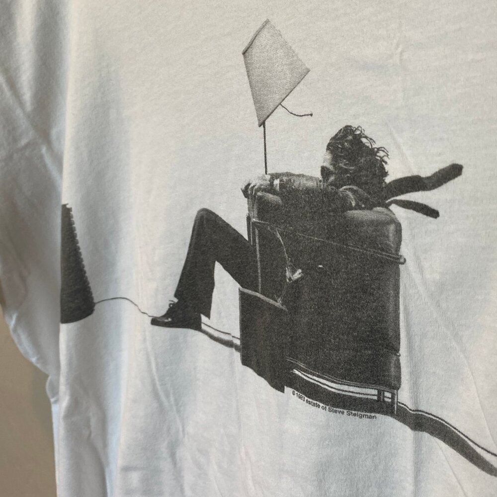 Maxell Cassette Tape inspired - "Blown Away Guy" Altru Apparel T-Shirt - Size M - Picture 3 of 6